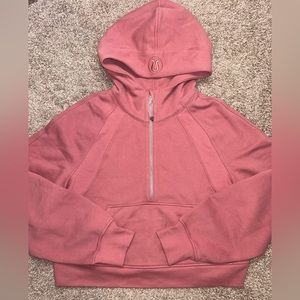 Lululemon Scuba Half-Zip Hoodie in Brier Rose- RARE! Size XS/S